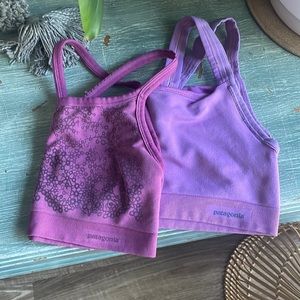 Pair of Patagonia sports bras size medium